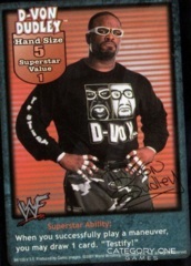 D-Von Dudley Superstar Card